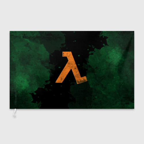 Флаг 3D Half-life - Lambda - фото 3