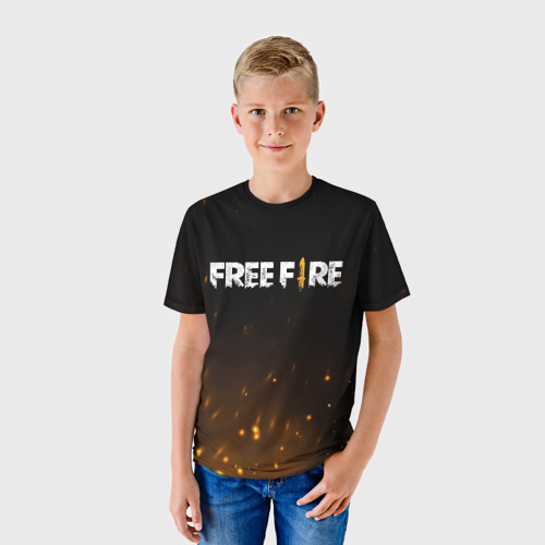 Детская футболка 3D FREE FIRE, цвет 3D печать - фото 3