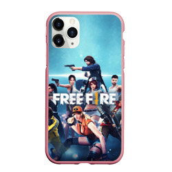 Чехол для iPhone 11 Pro матовый Free fire
