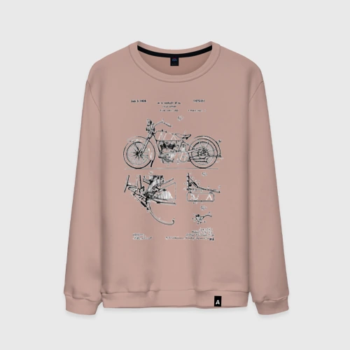 Мужской свитшот хлопок Patent Bike