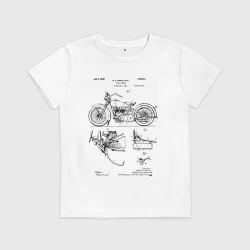 Детская футболка хлопок Patent Bike