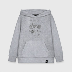 Детская толстовка хлопок Patent Bike