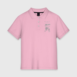 Женское поло хлопок Patent C. L. Fender