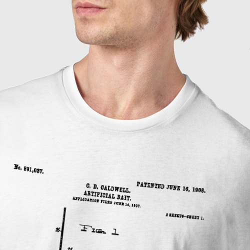 Мужская футболка хлопок Patent - Artificial bait - фото 6