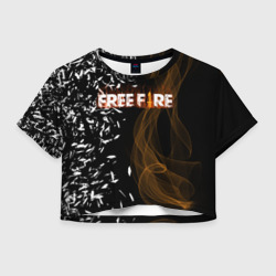 Женская футболка Crop-top 3D Free fire