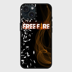 Чехол силиконовый для Apple iPhone 15 матовый Free fire