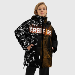 Женская зимняя куртка Oversize Free fire - фото 2