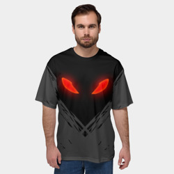 Мужская футболка oversize 3D Disturbed - фото 2