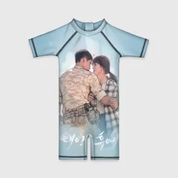 Детский купальный костюм 3D Descendants of the Sun