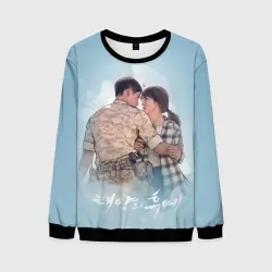 Мужской свитшот 3D Descendants of the Sun