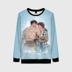 Женский свитшот 3D Descendants of the Sun
