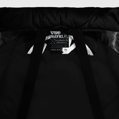 Зимняя куртка для девочек 3D Stray Kids, цвет черный - фото 7