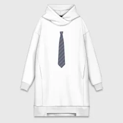 Платье-худи хлопок Business tie