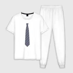 Мужская пижама хлопок Business tie