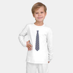 Детская пижама с лонгсливом хлопок Business tie - фото 2