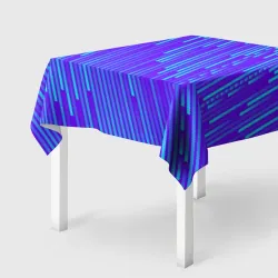 Скатерть 3D Неоновые Линии