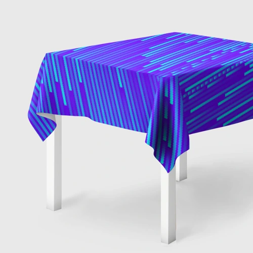 Скатерть 3D Неоновые Линии