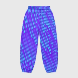 Женские джоггеры оверсайз 3D Неоновые Линии