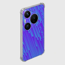 Чехол для Huawei Pura 70 Pro Неоновые Линии - фото 2