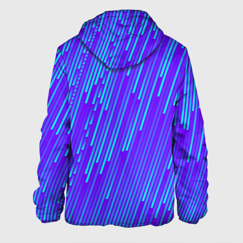 Мужская куртка 3D Неоновые Линии, цвет 3D печать - фото 2