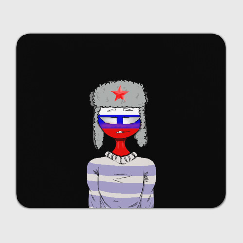 Прямоугольный коврик для мышки CountryHumans - Россия