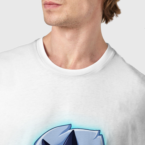 Мужская футболка хлопок League Of Legends (Киндред), цвет белый - фото 6