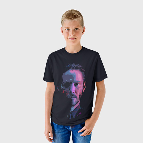 Детская футболка 3D Джон Уик, цвет 3D печать - фото 3