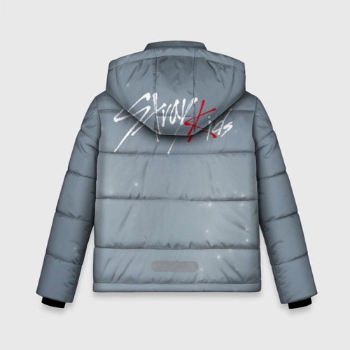 Зимняя куртка для мальчиков 3D Stray Kids, цвет черный - фото 2