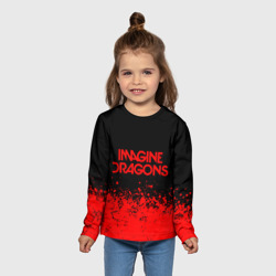 Детский лонгслив 3D Imagine dragons - фото 2