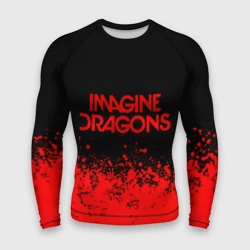 Мужской рашгард 3D Imagine dragons