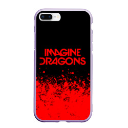 Чехол для iPhone 7Plus/8 Plus матовый Imagine dragons