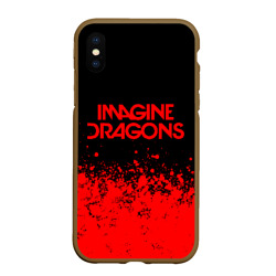 Чехол для iPhone XS Max матовый Imagine dragons