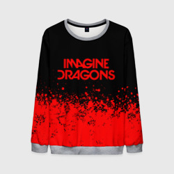 Мужской свитшот 3D Imagine dragons