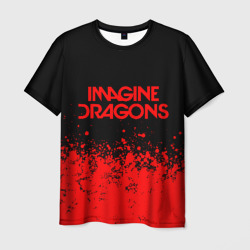 Мужская футболка 3D Imagine dragons