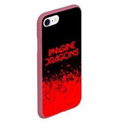 Чехол для iPhone 7/8 матовый Imagine dragons - фото 2