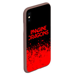 Чехол для iPhone XS Max матовый Imagine dragons - фото 2