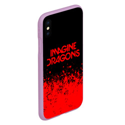 Чехол для iPhone XS Max матовый Imagine dragons - фото 2