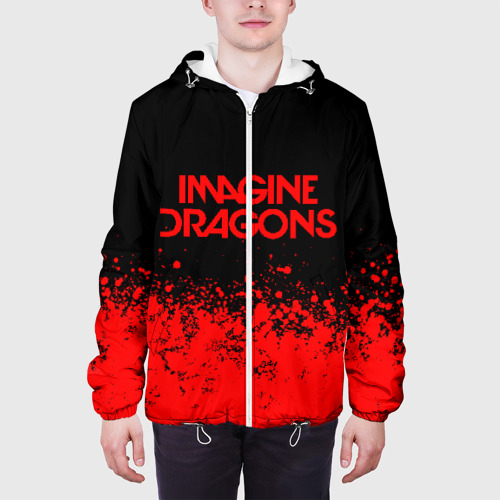 Мужская куртка 3D Imagine dragons, цвет 3D печать - фото 4