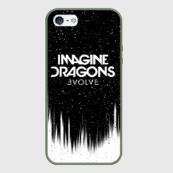 Чехол для iPhone 5/5S матовый Imagine dragons