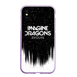 Чехол для iPhone XS Max матовый Imagine dragons