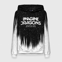 Женская толстовка 3D Imagine dragons