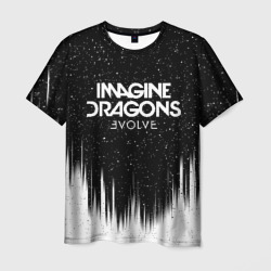 Мужская футболка 3D Imagine dragons