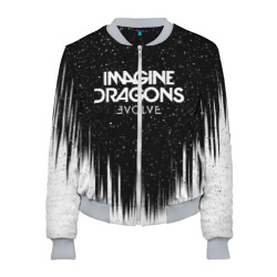 Женский бомбер 3D Imagine dragons