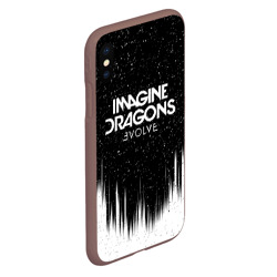 Чехол для iPhone XS Max матовый Imagine dragons - фото 2