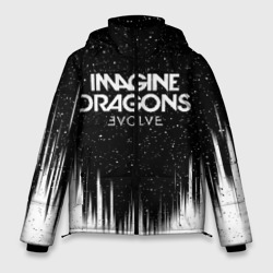 Мужская зимняя куртка 3D Imagine dragons