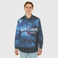 Мужская рубашка oversize 3D The Witcher 3:wild hunt - фото 2