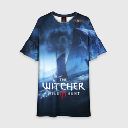 Детское платье 3D The Witcher 3:wild hunt