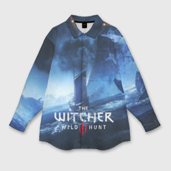 Женская рубашка oversize 3D The Witcher 3:wild hunt