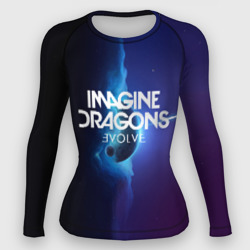 Женский рашгард 3D Imagine dragons