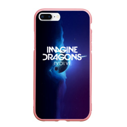 Чехол для iPhone 7Plus/8 Plus матовый Imagine dragons